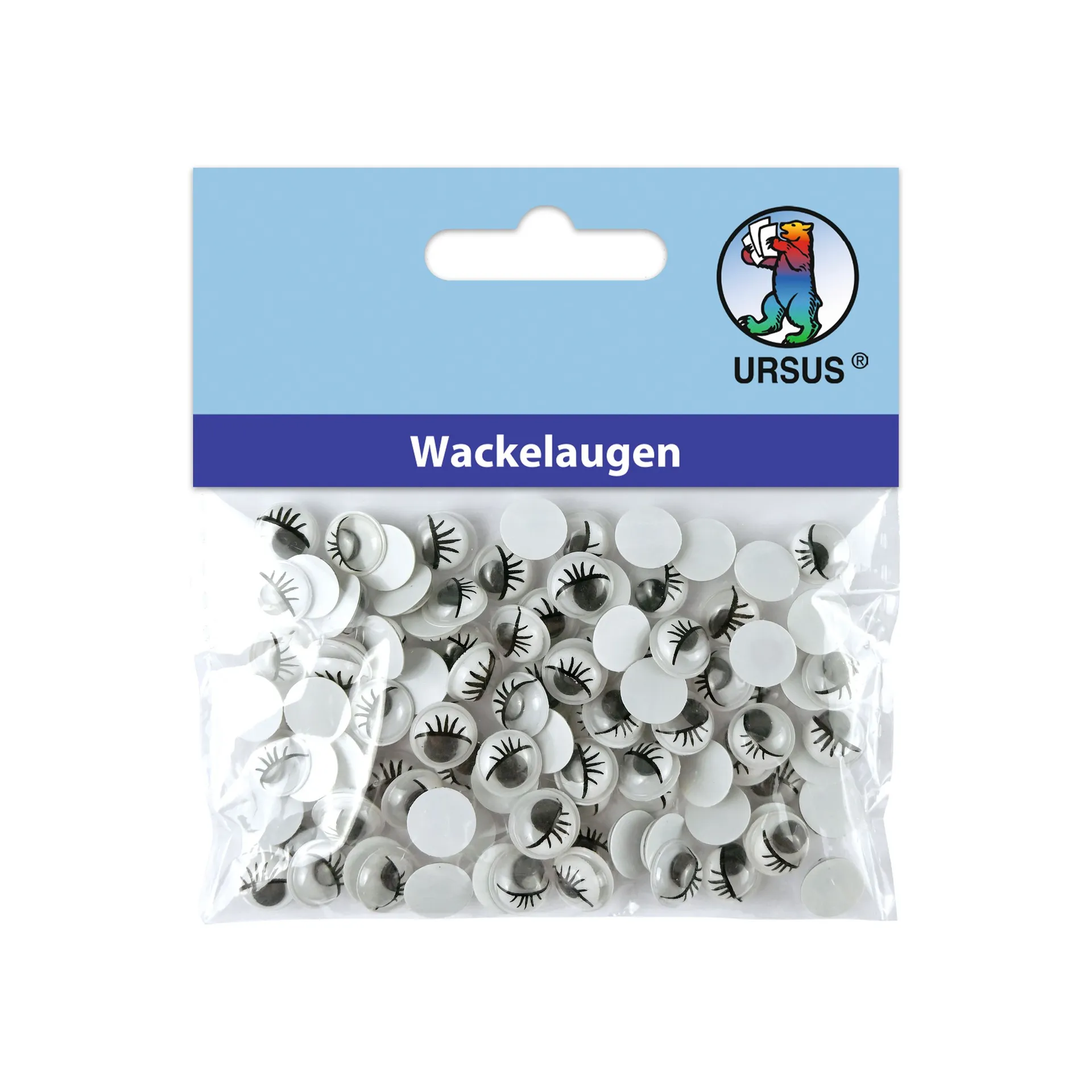 Wackelaugen mit Wimpern 7 mm_U967 00 00_