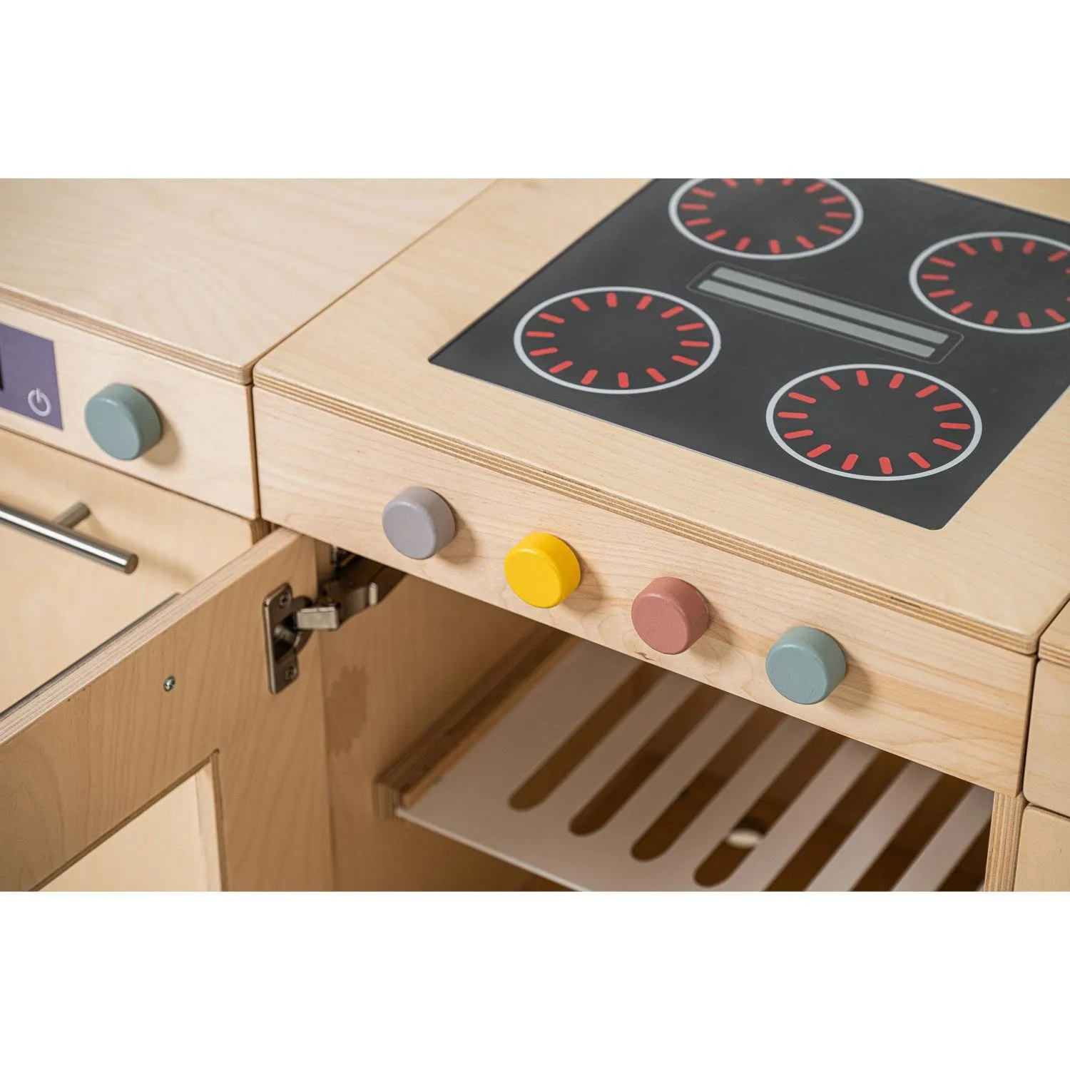 Kinder Herd aus Holz | Spielküche | EDUCO_900000355_