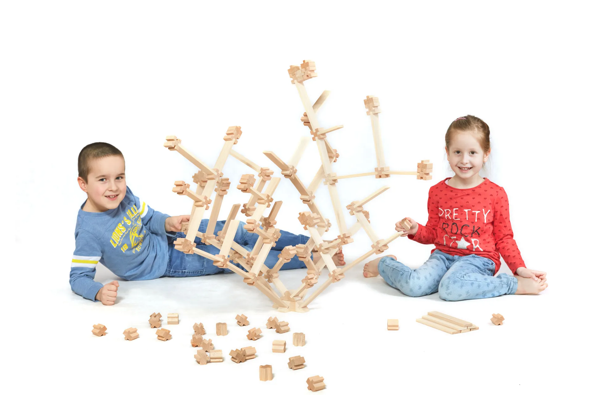 Kreativ Steckbausteine | Holzbausteine_30105_