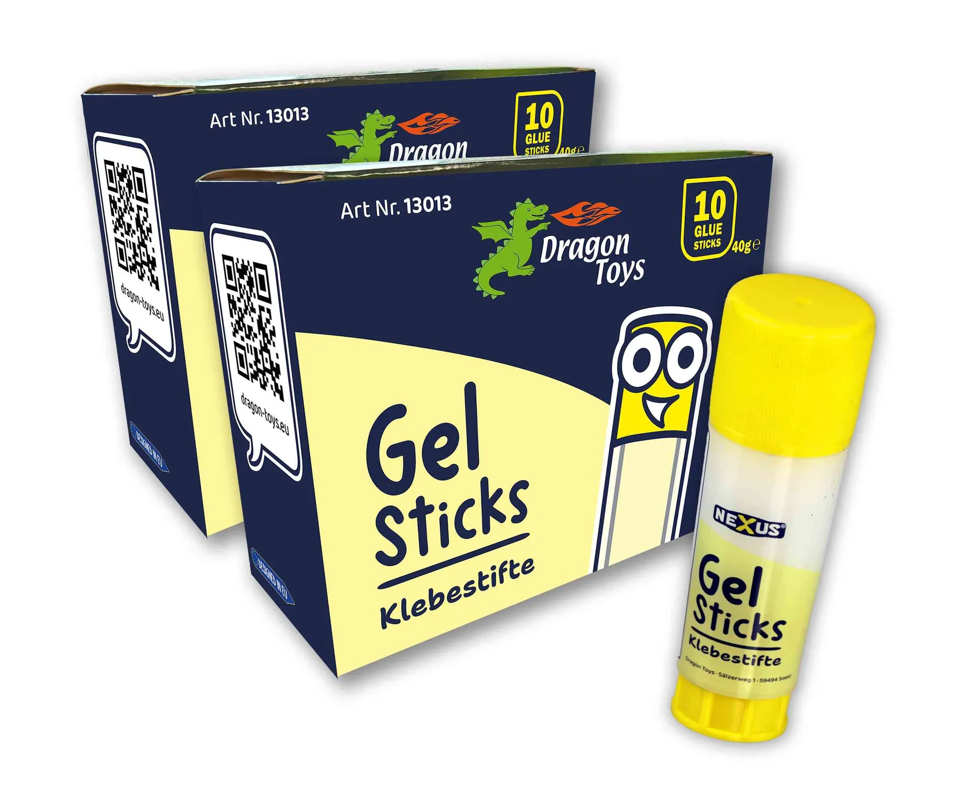 Nexus Gel Stick 20er Set | Dragon Toys