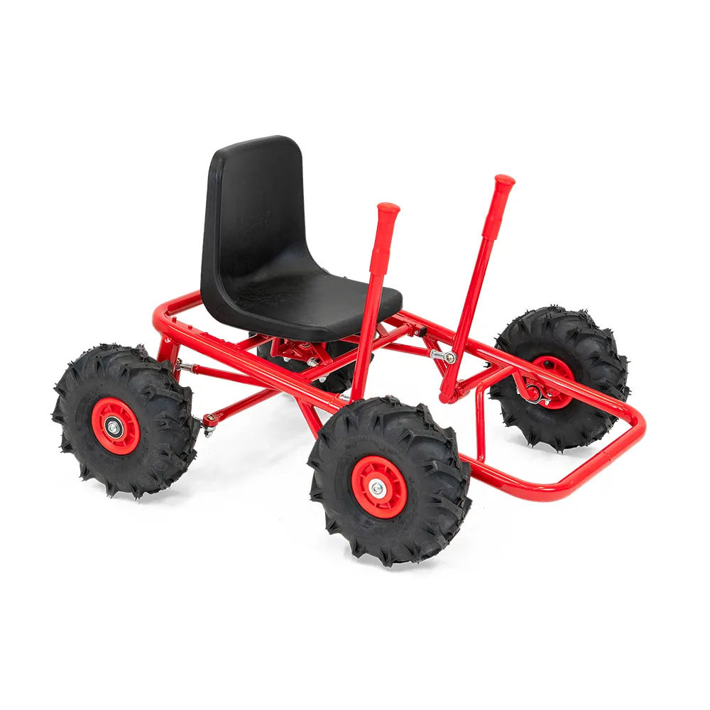 Gokart mit Traktorrädern und Hinterradlenkung • Klein
