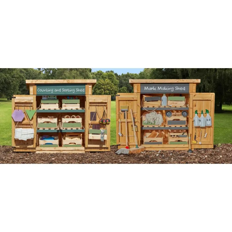 Mini Lernhäuschen für Mathematik & Sprache 2er Set | Cosy_CY-48993_