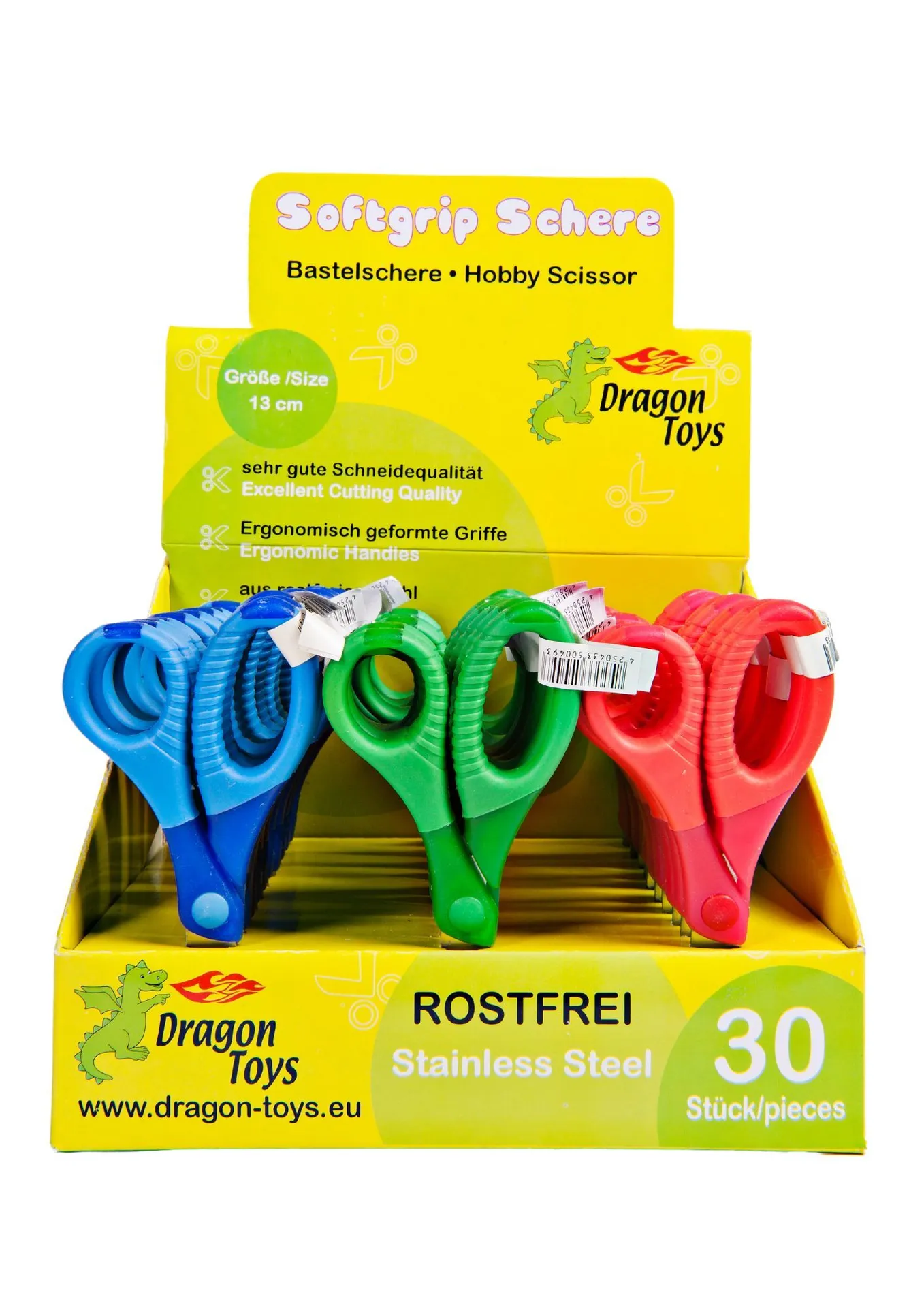 Softgrip Schere 30er Set | Dragon Toys