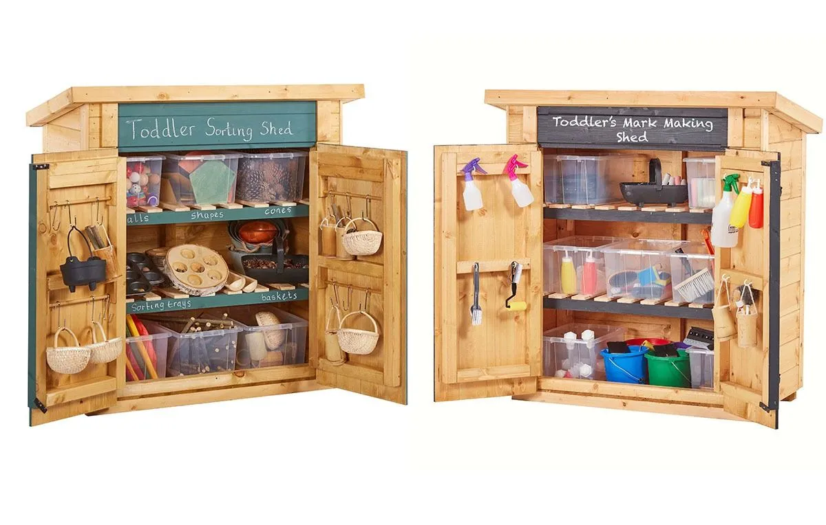 Mini Lernhäuschen für Mathematik & Sprache 2er Set | Cosy_CY-48993_