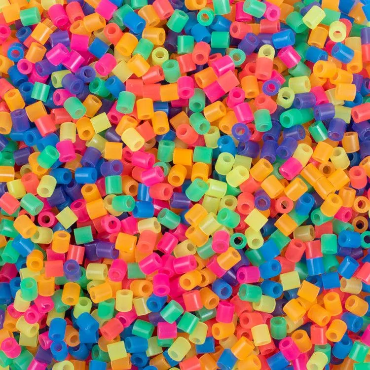 Bügelperlen Neon Mix | Dragon Toys