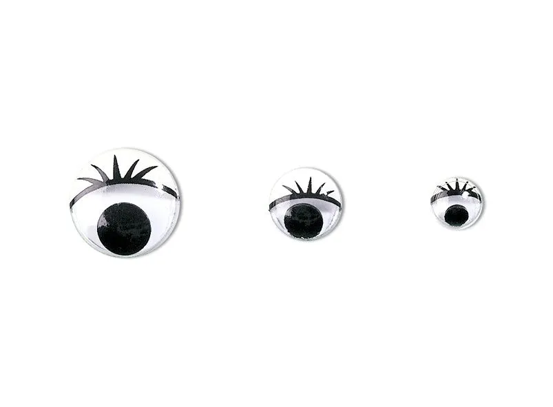 Wackelaugen mit Wimpern 7 mm_U967 00 00_