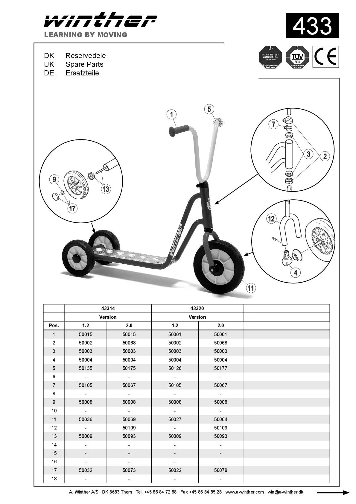 Winther MINI Roller | Winther Roller | Winther