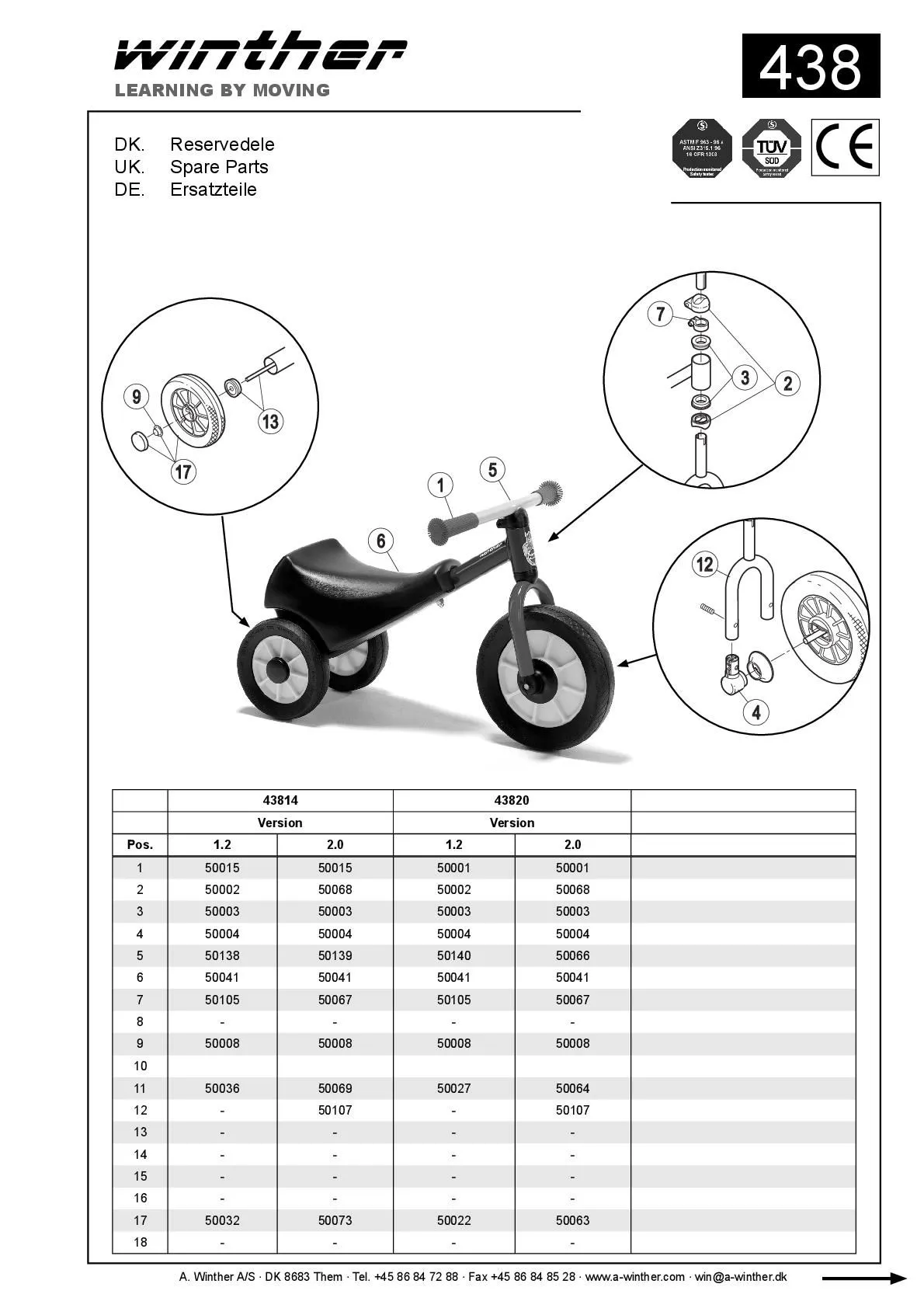 Winther MINI Scooter | Winther_00438V_