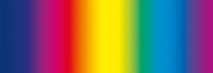 Regenbogen-Tonzeichenpapier, 10 Bögen