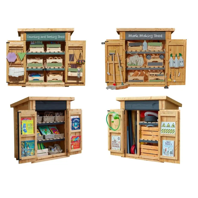 4er-Set Toddler-Schränke | Cosy