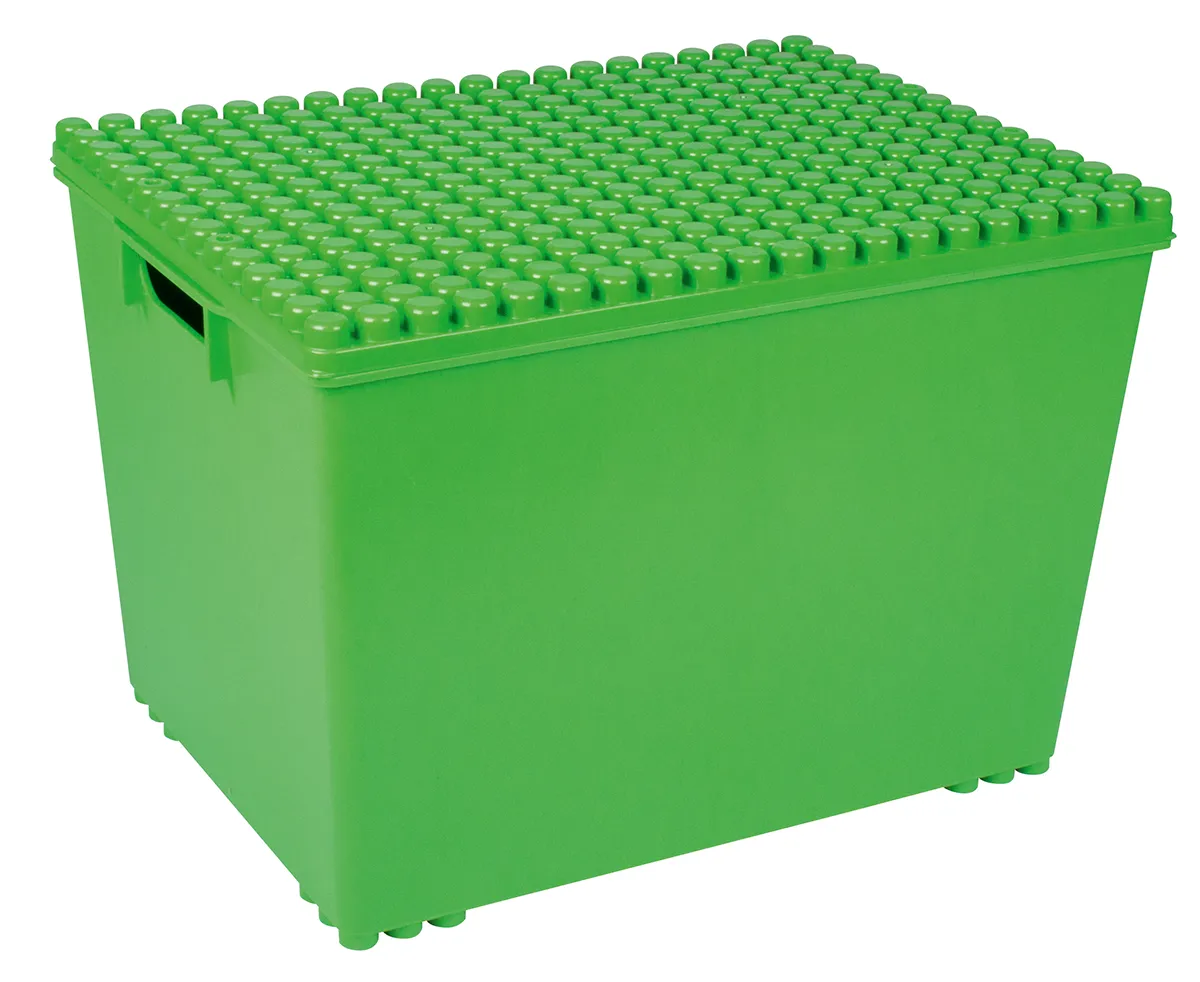 POLY-M | Multibox L mit Deckel grün | Dragon Toys_24151_