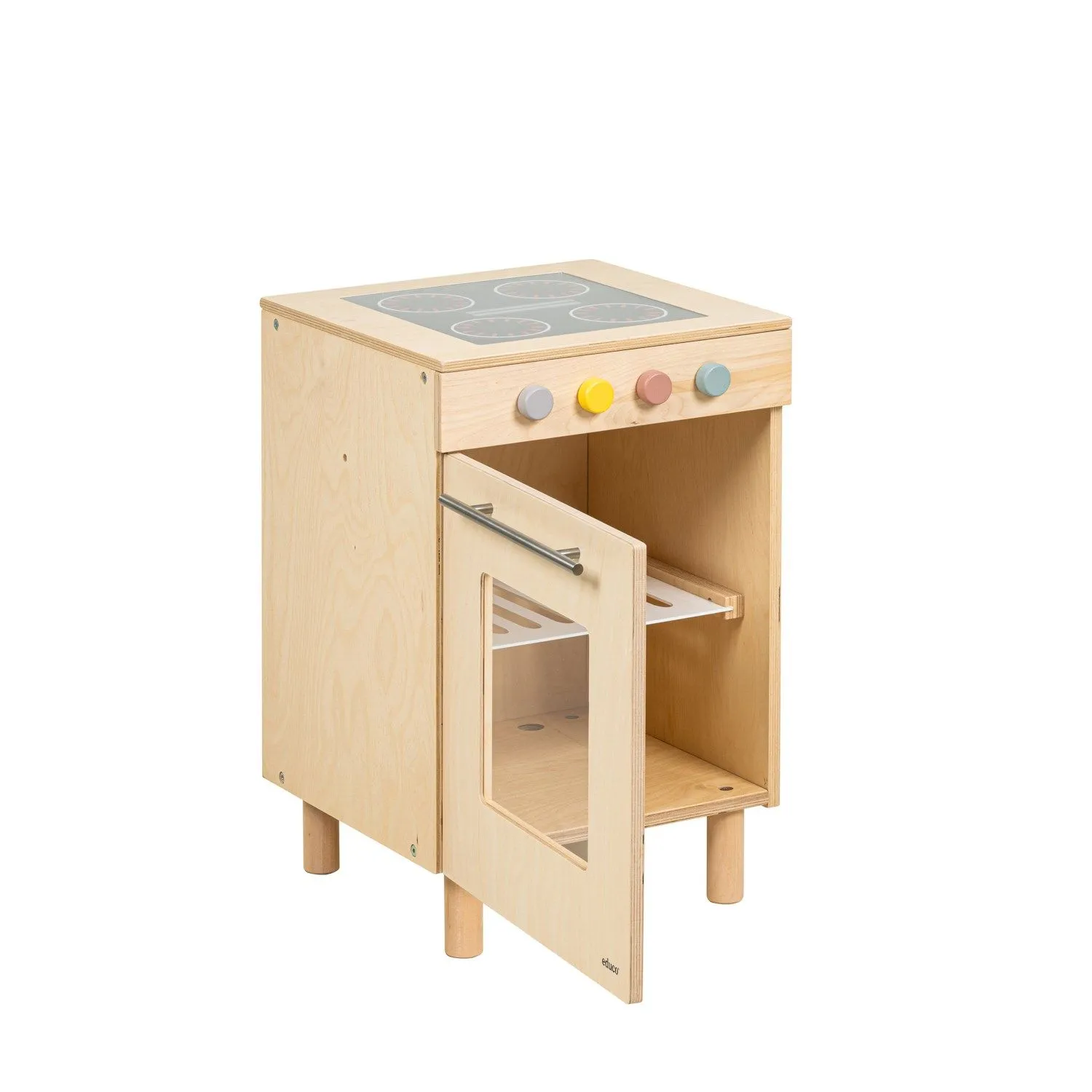 Kinder Herd aus Holz | Spielküche | EDUCO_900000355_