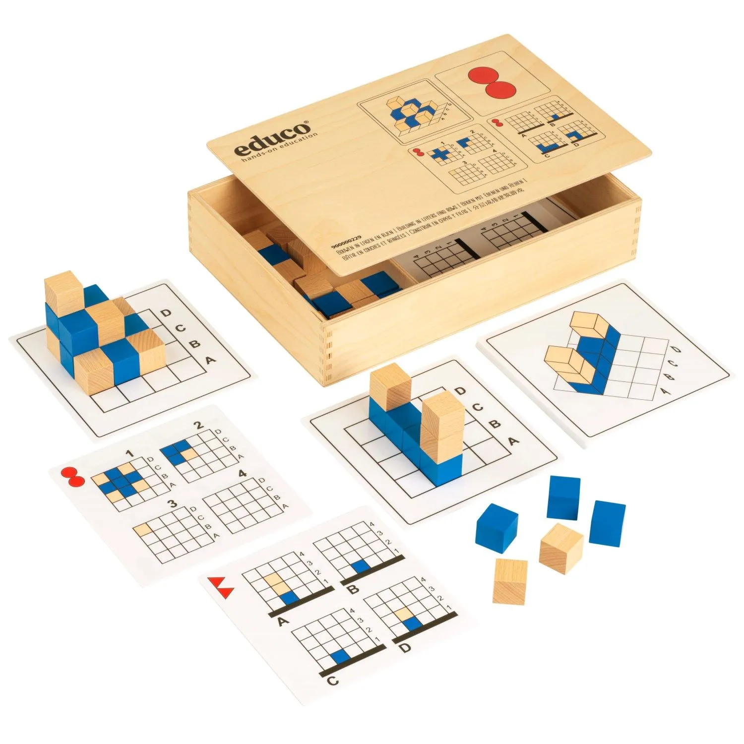 3D-Konstruktor | In Schichten & Reihen bauen | EDUCO_900000229_