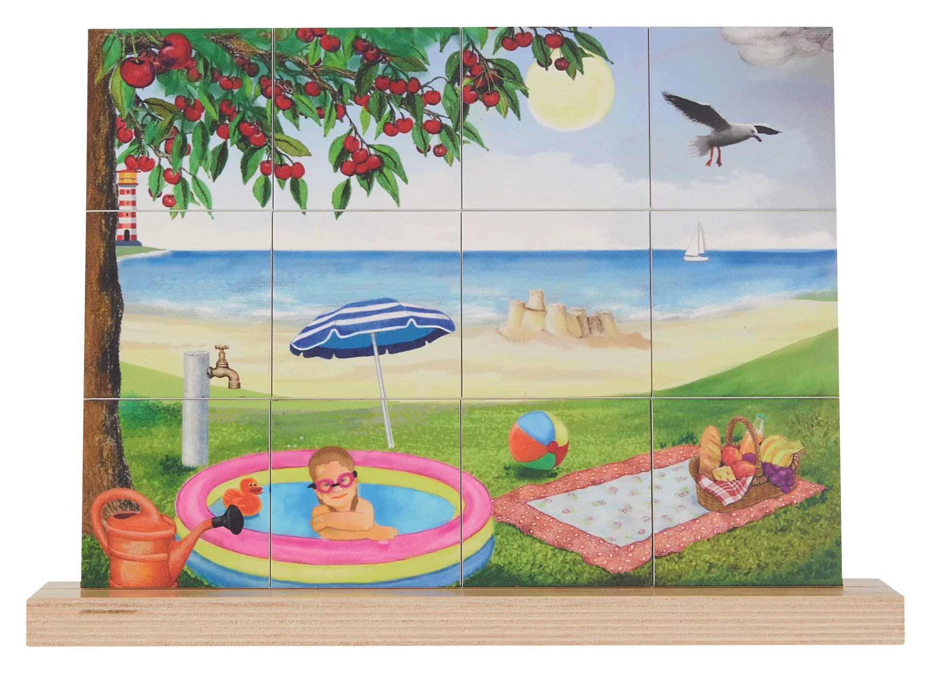 Magnetpuzzle "Sommer"_30205-Sommer_