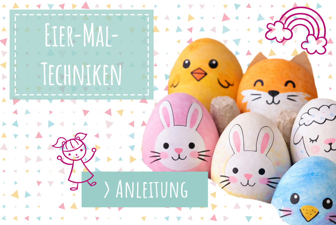 Anleitung Eier-Mal-Techniken