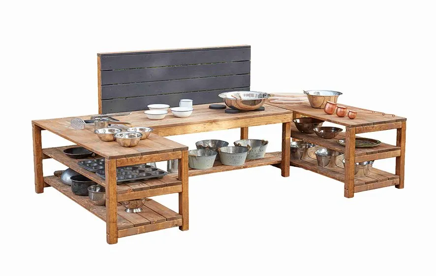 Outdoor Arbeitstisch U-Form | Cosy