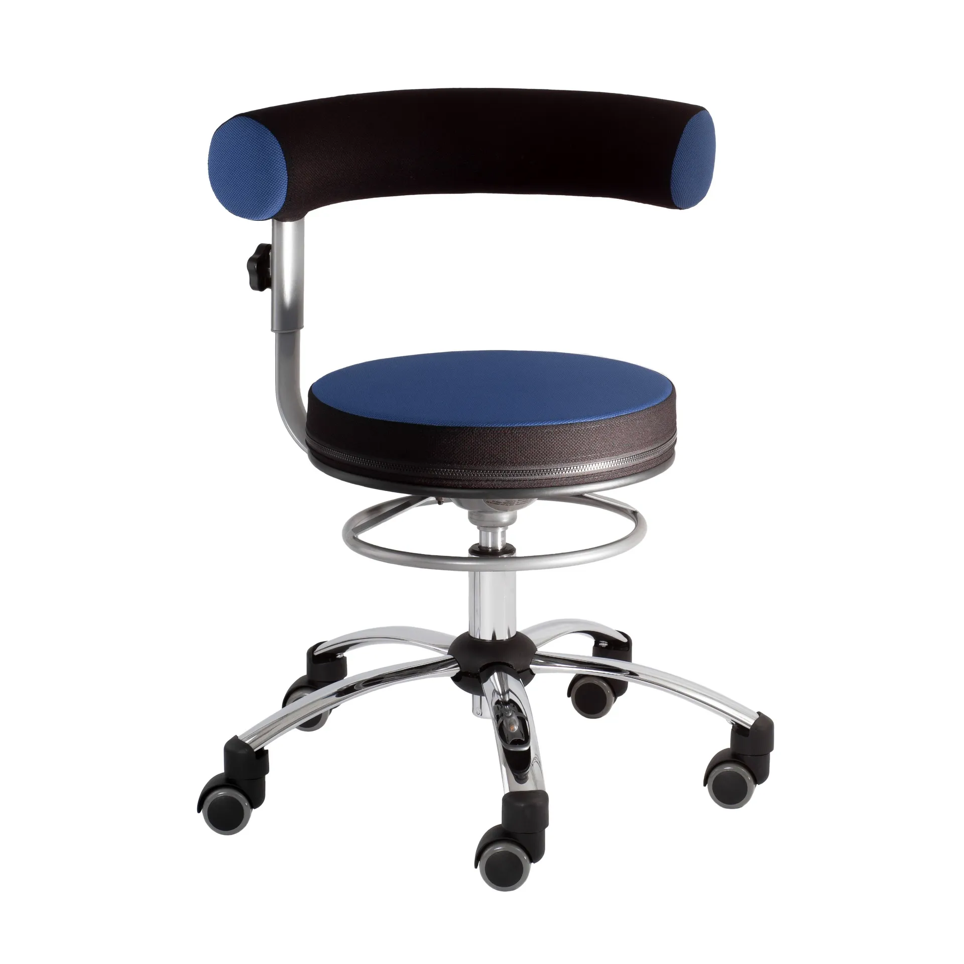 Sanus Gesundheitsstuhl Blau/Schwarz, 50-63 cm_65530-BS_