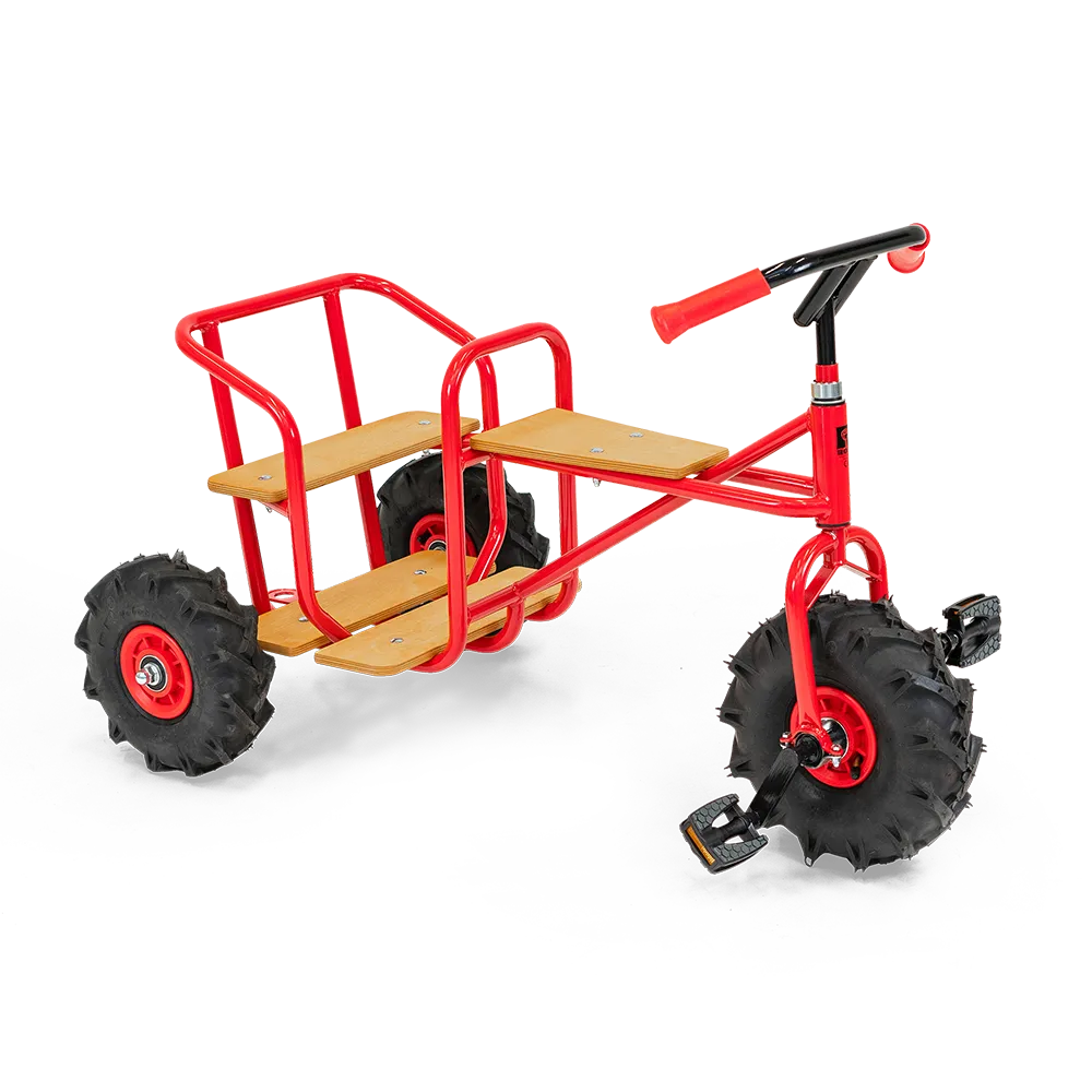 Dreirad Taxi mit Traktorreifen • Mittel