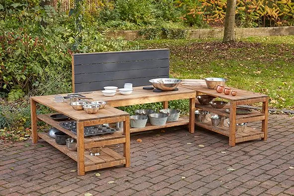 Outdoor Arbeitstisch U-Form | Cosy_CY-50374_