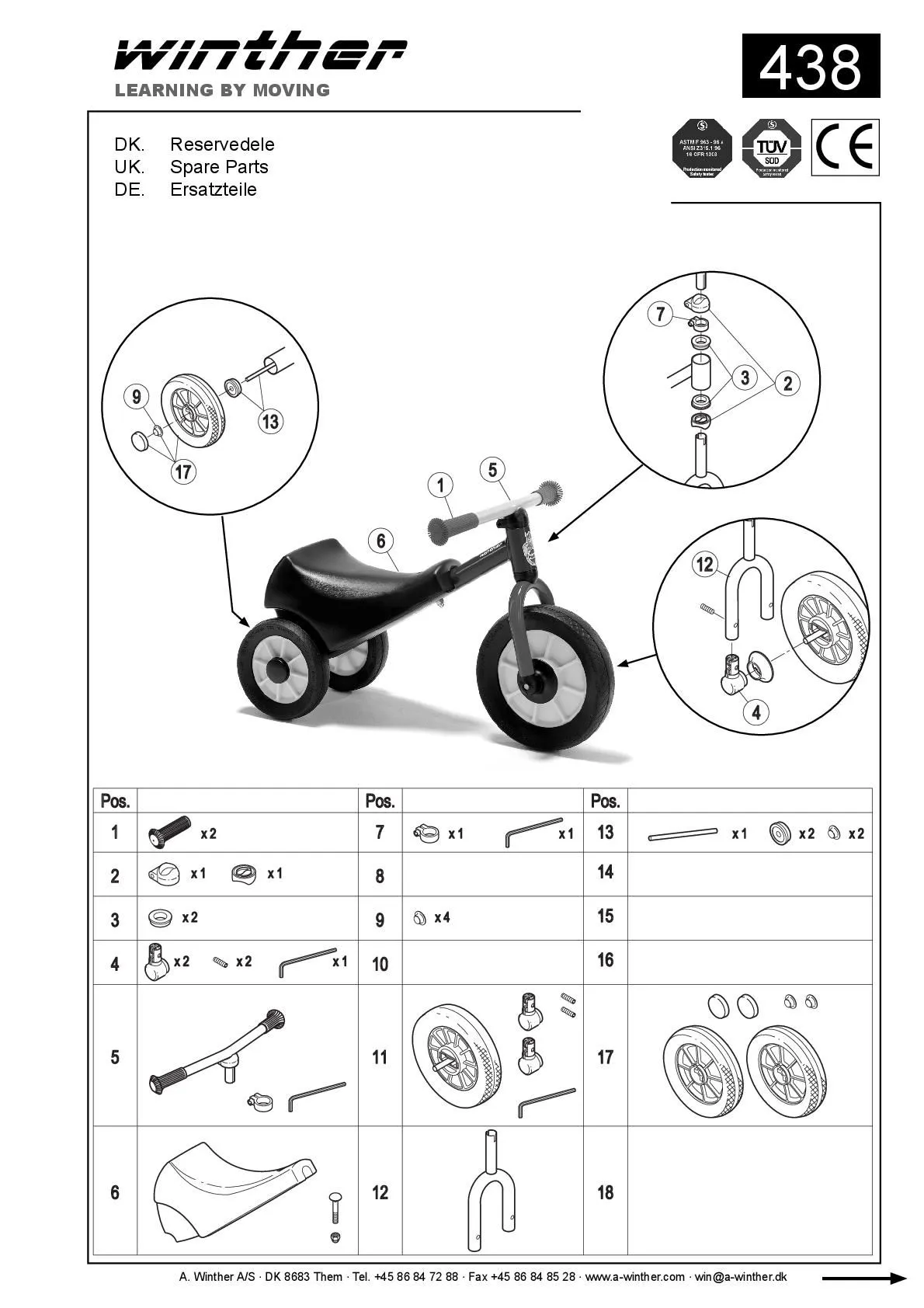 Winther MINI Scooter | Winther_00438V_