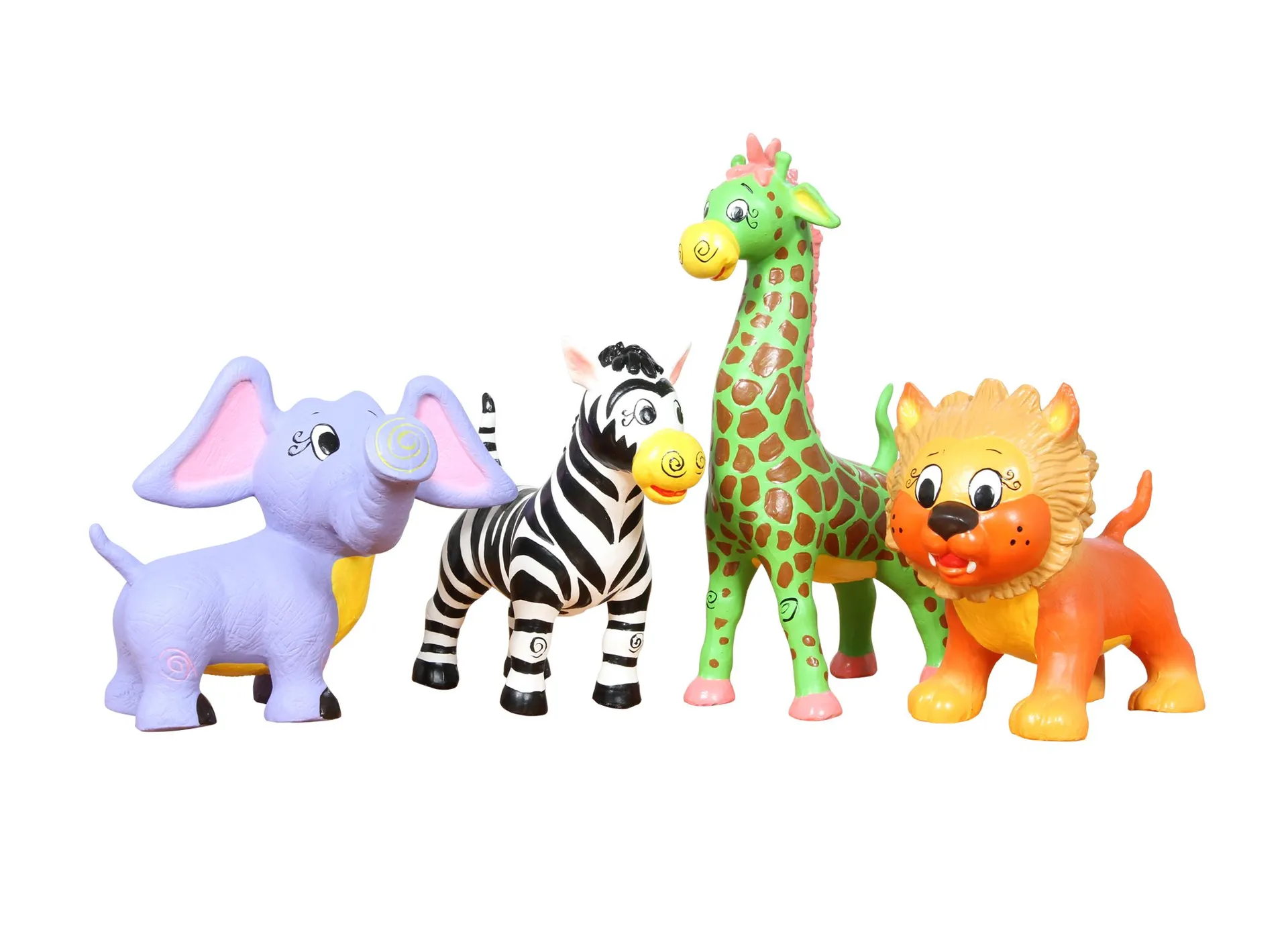Funny Friends Softtiere 4er Set | Dragon Toys_30311_
