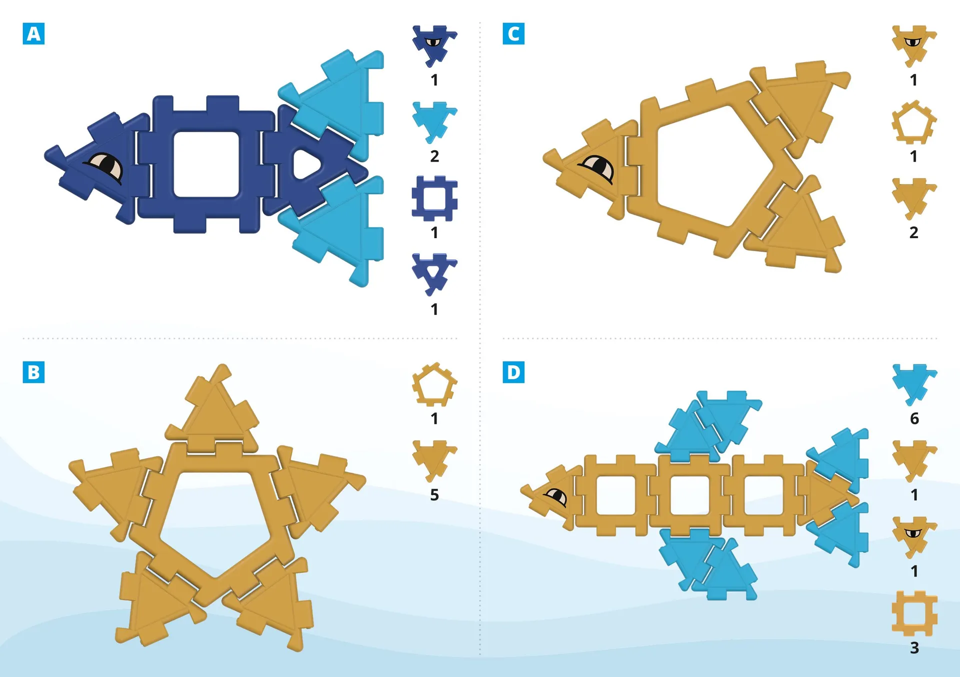 Polydron Sealife Bauset
