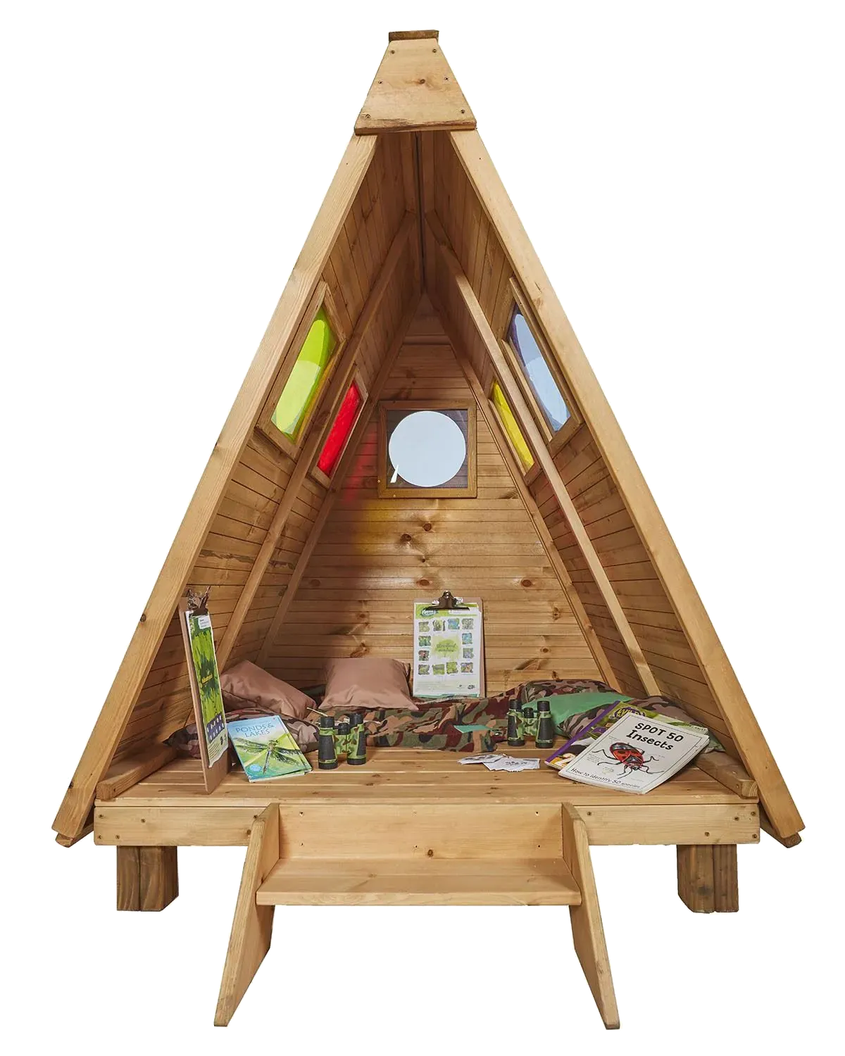 Wald-Tipi aus Holz