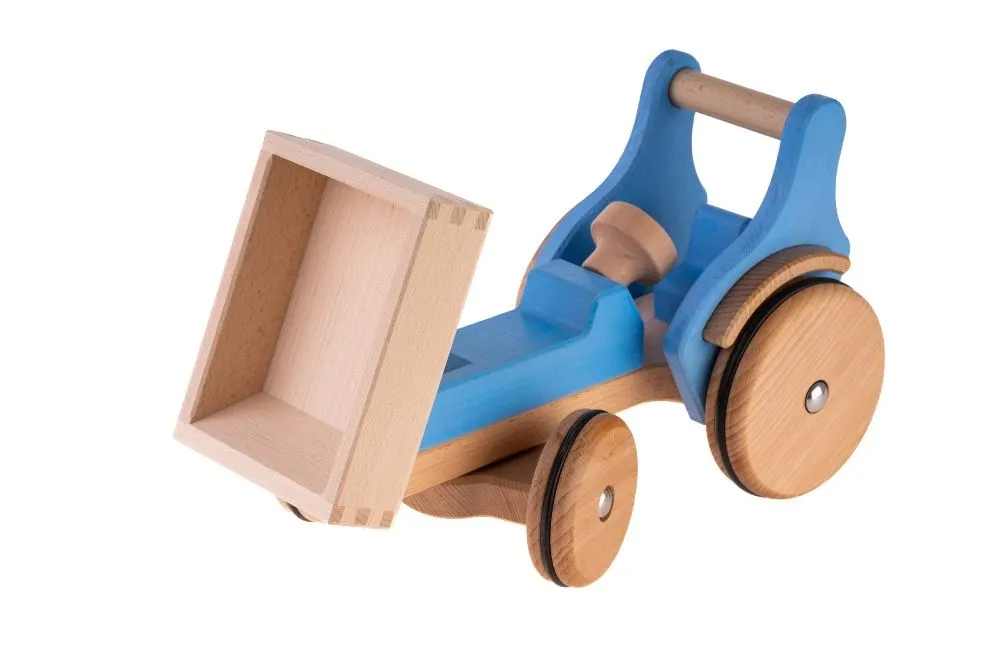 Holz Traktor Fridolin | Holzauto | Dragon Toys_180503_