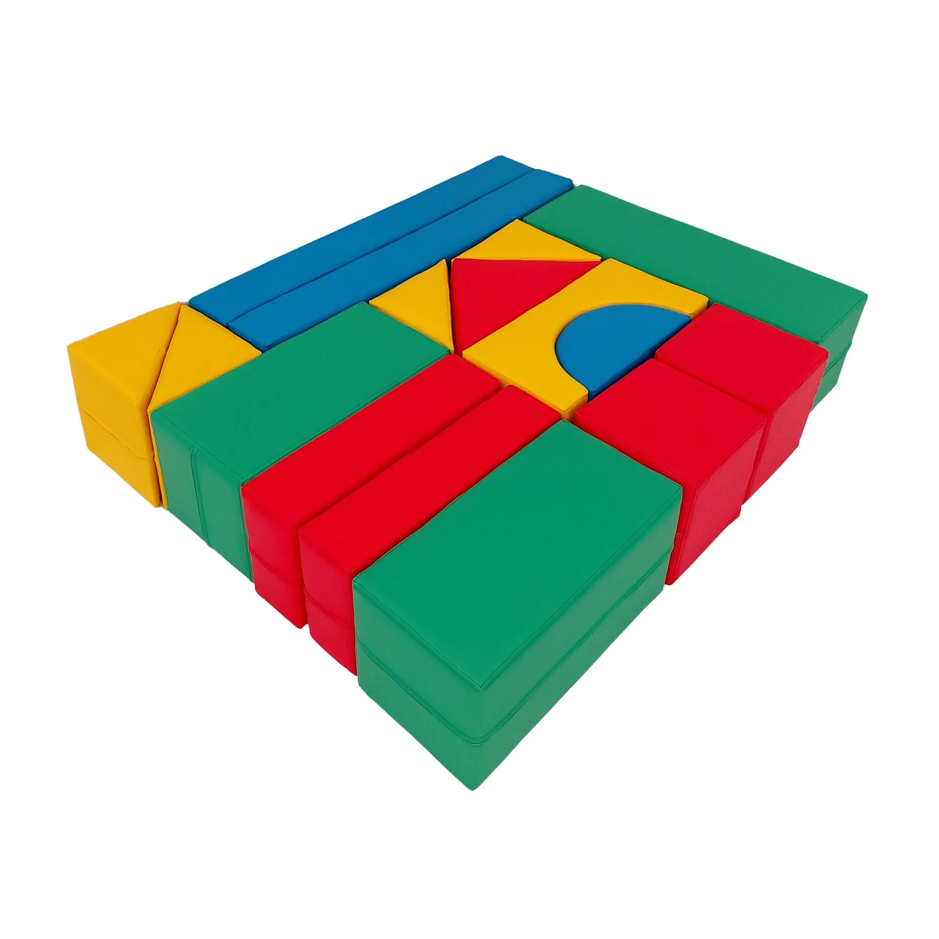 Großbausteine-Satz 12-teilig | Schaumstoffbausteine | Dragon Toys