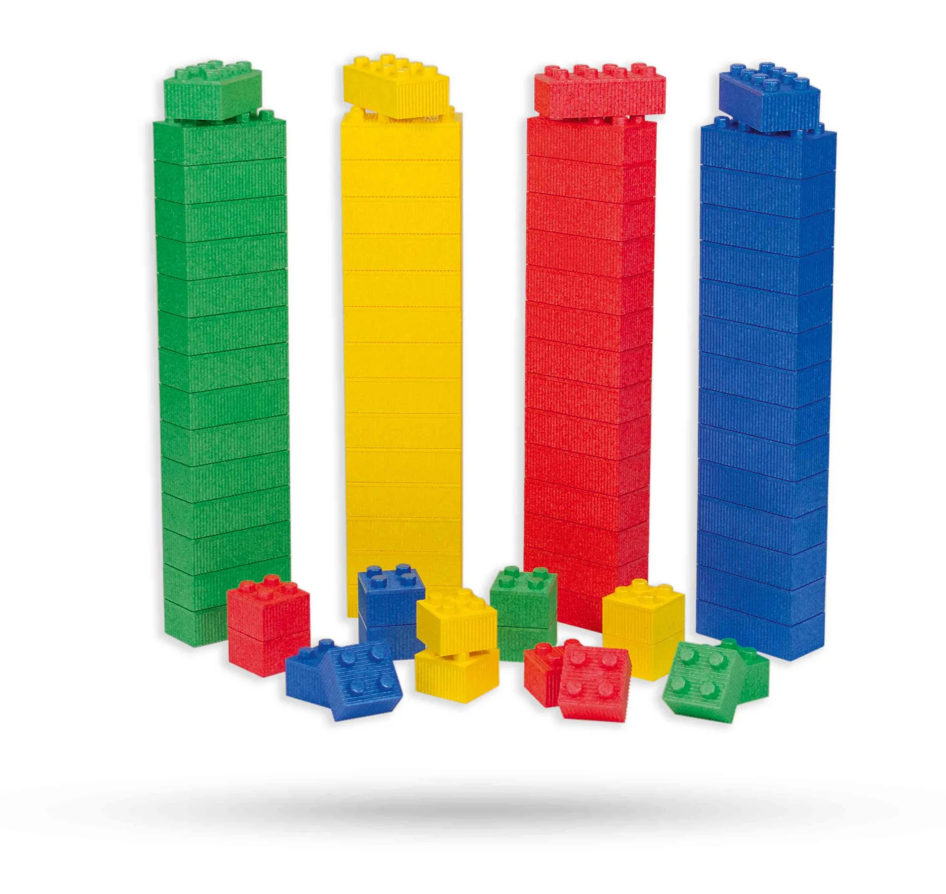 Softstapelbausteine | 76-teilig | Softbausteine | Dragon Toys