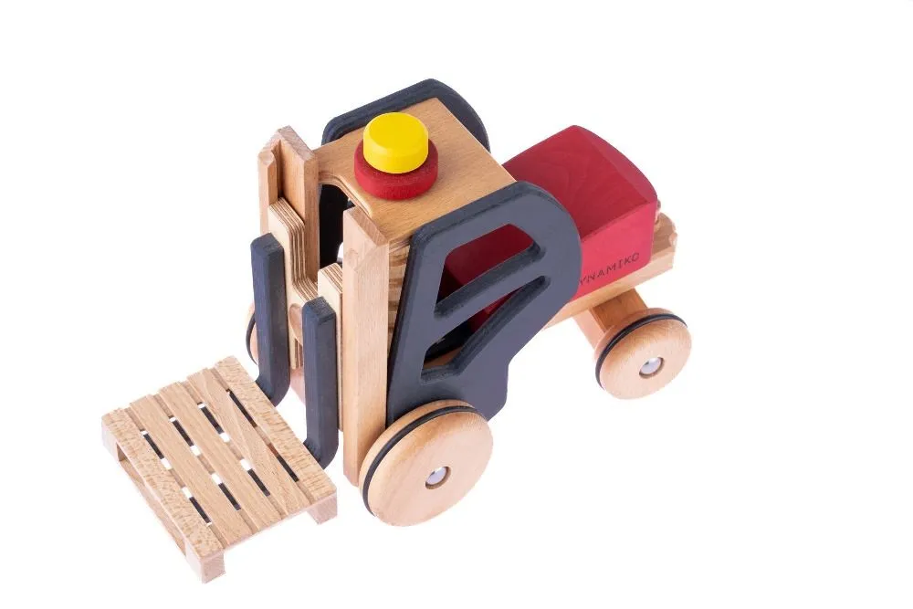 Holzstapler Toni | Holzfahrzeug | Dragon Toys_180596_