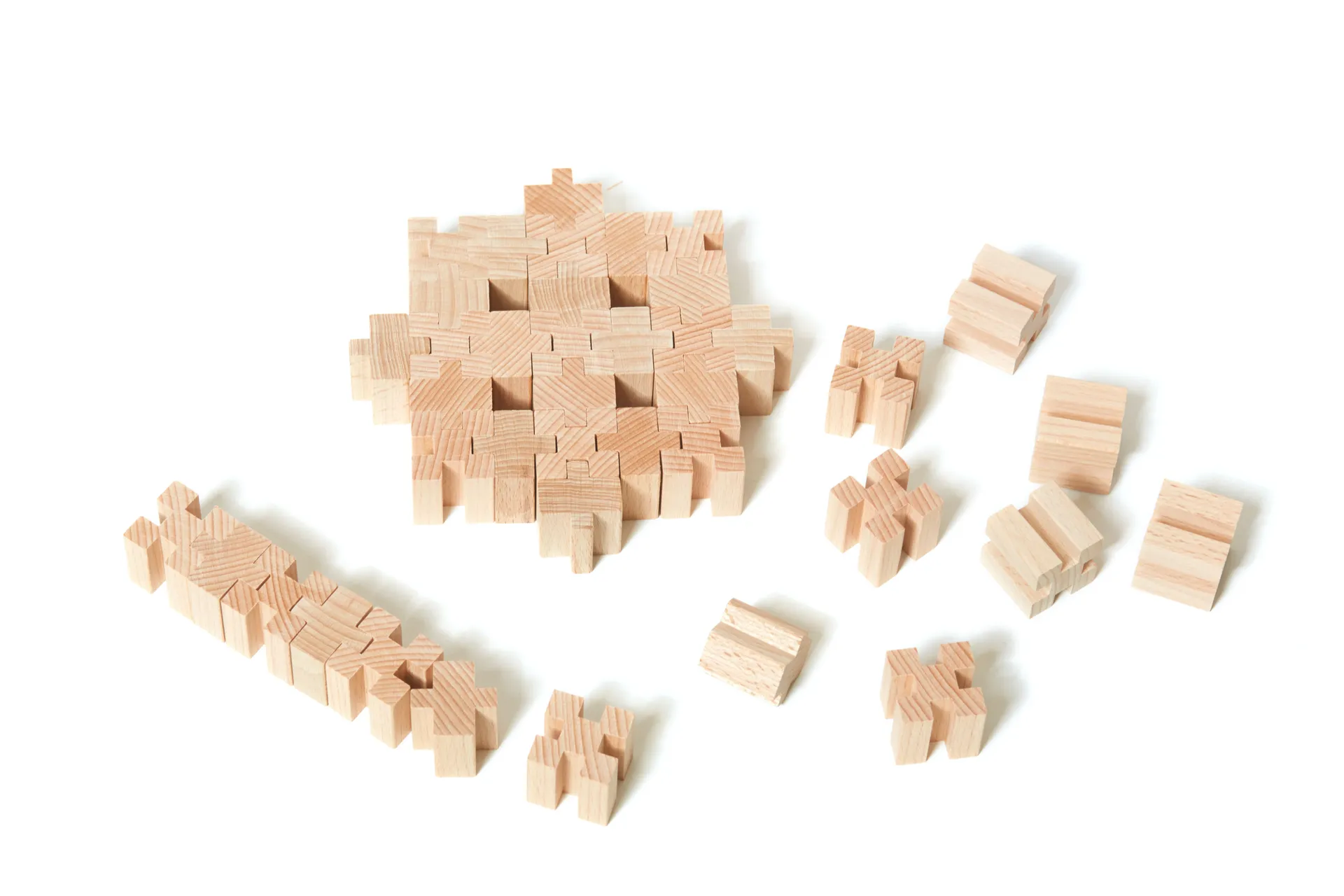 Kreativ Steckbausteine | Holzbausteine_30105_