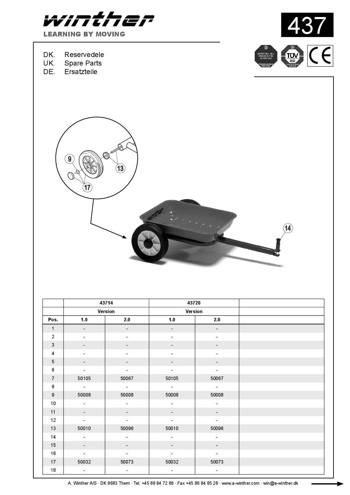 Winther MINI Anhänger | Winther Anhänger