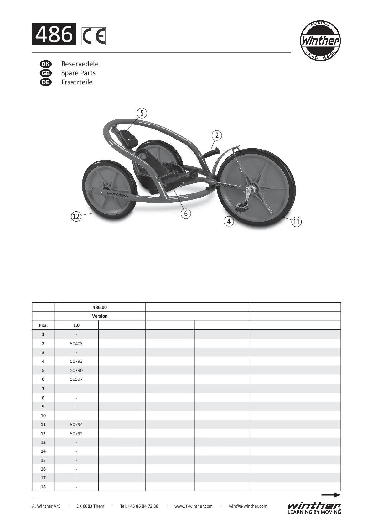Winther U-Rider | Winther_00484V_