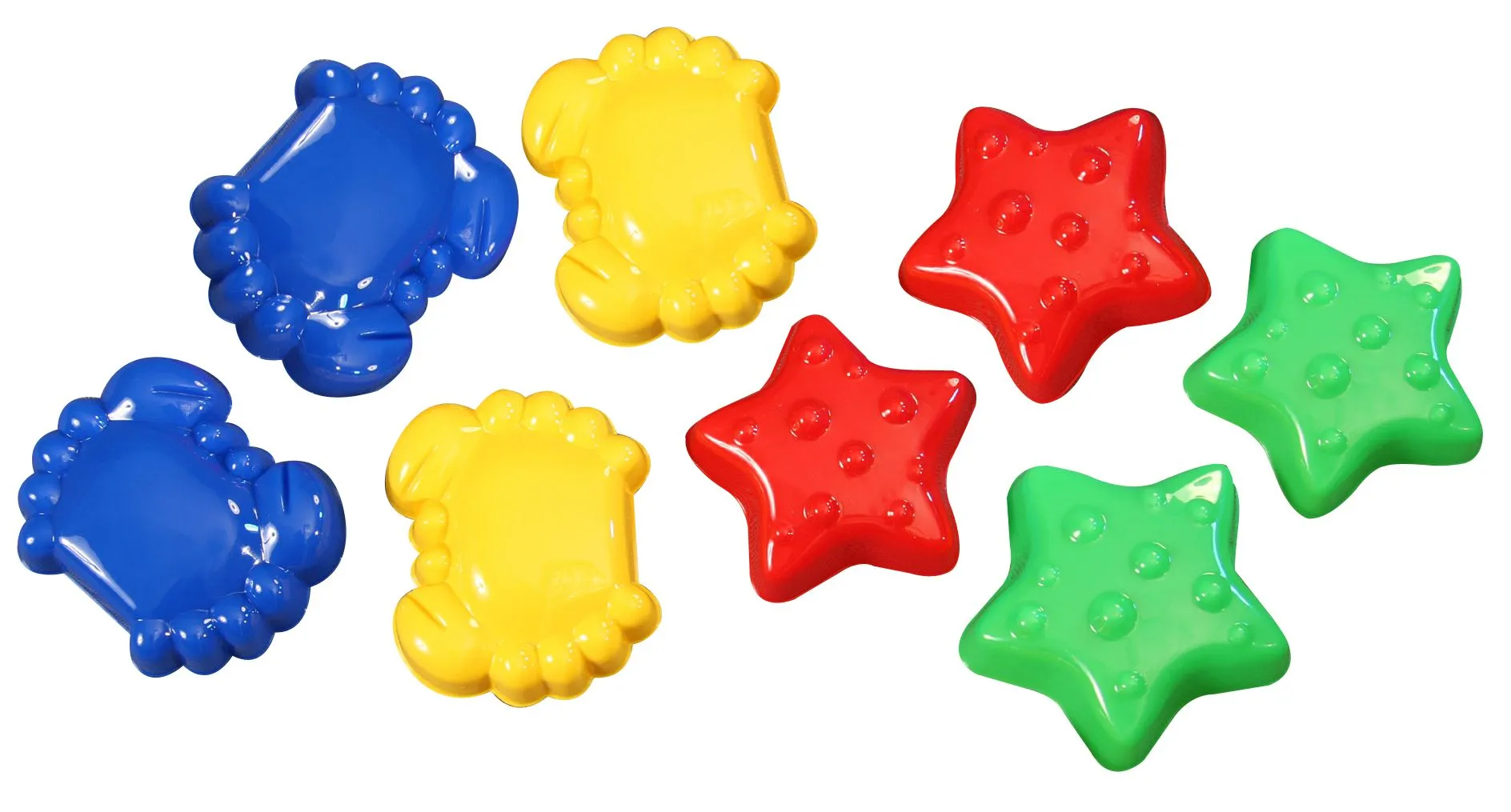 Sandspielzeug "Sternchen und Krebs" 8-tlg | Dragon Toys_21016_