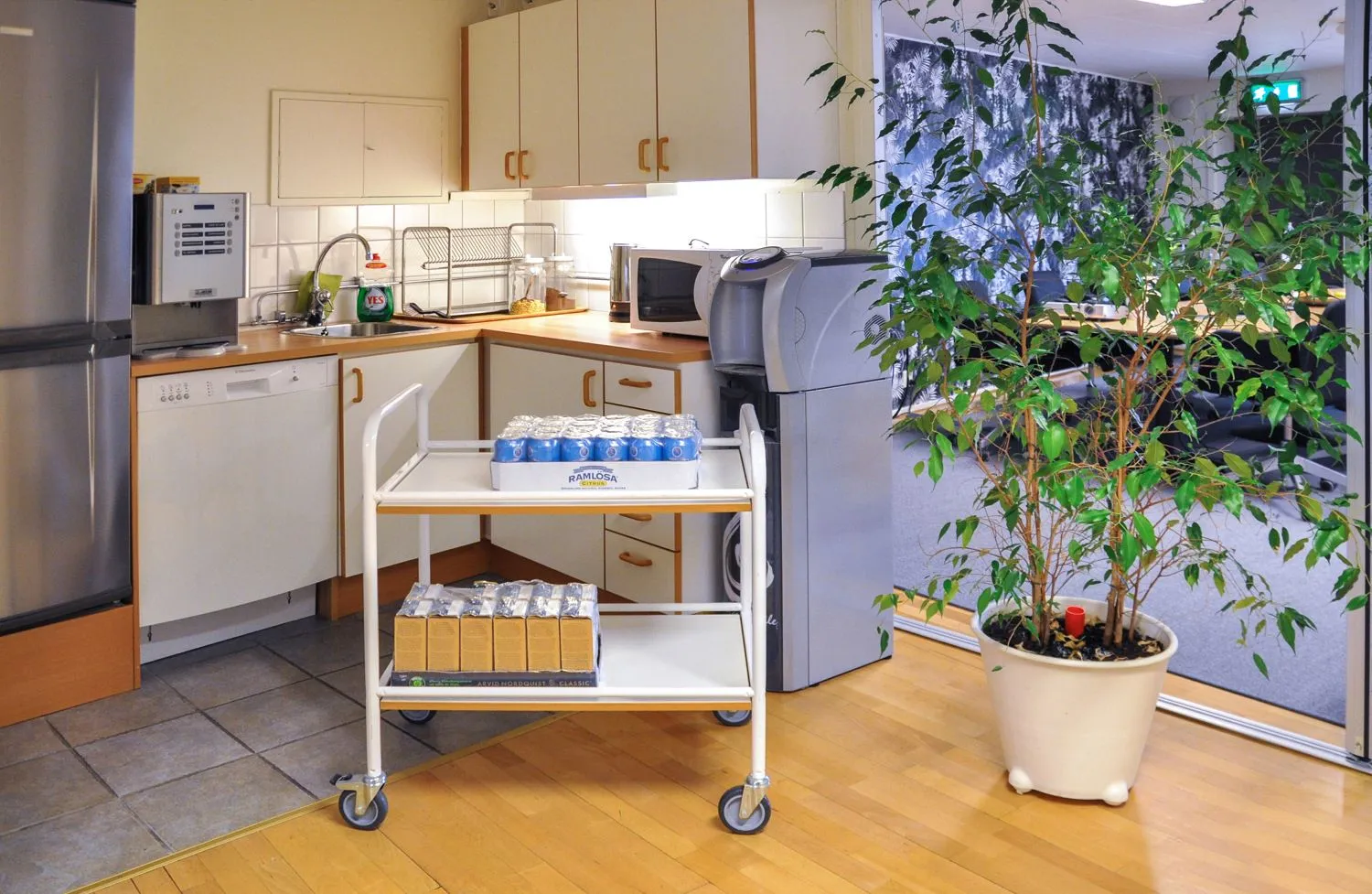 Tablettwagen | Servierwagen weiß | Kongamek_KM2005_