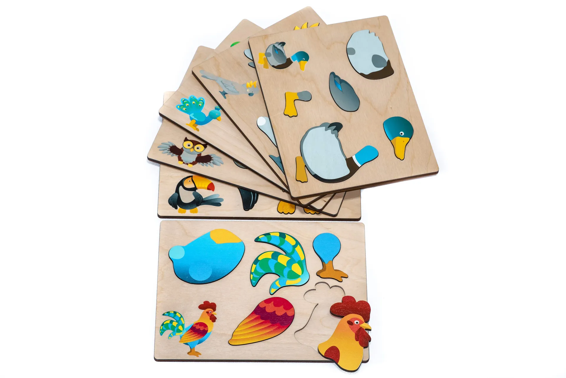 Magnetpuzzle "Vögel"_30168-Vögel_