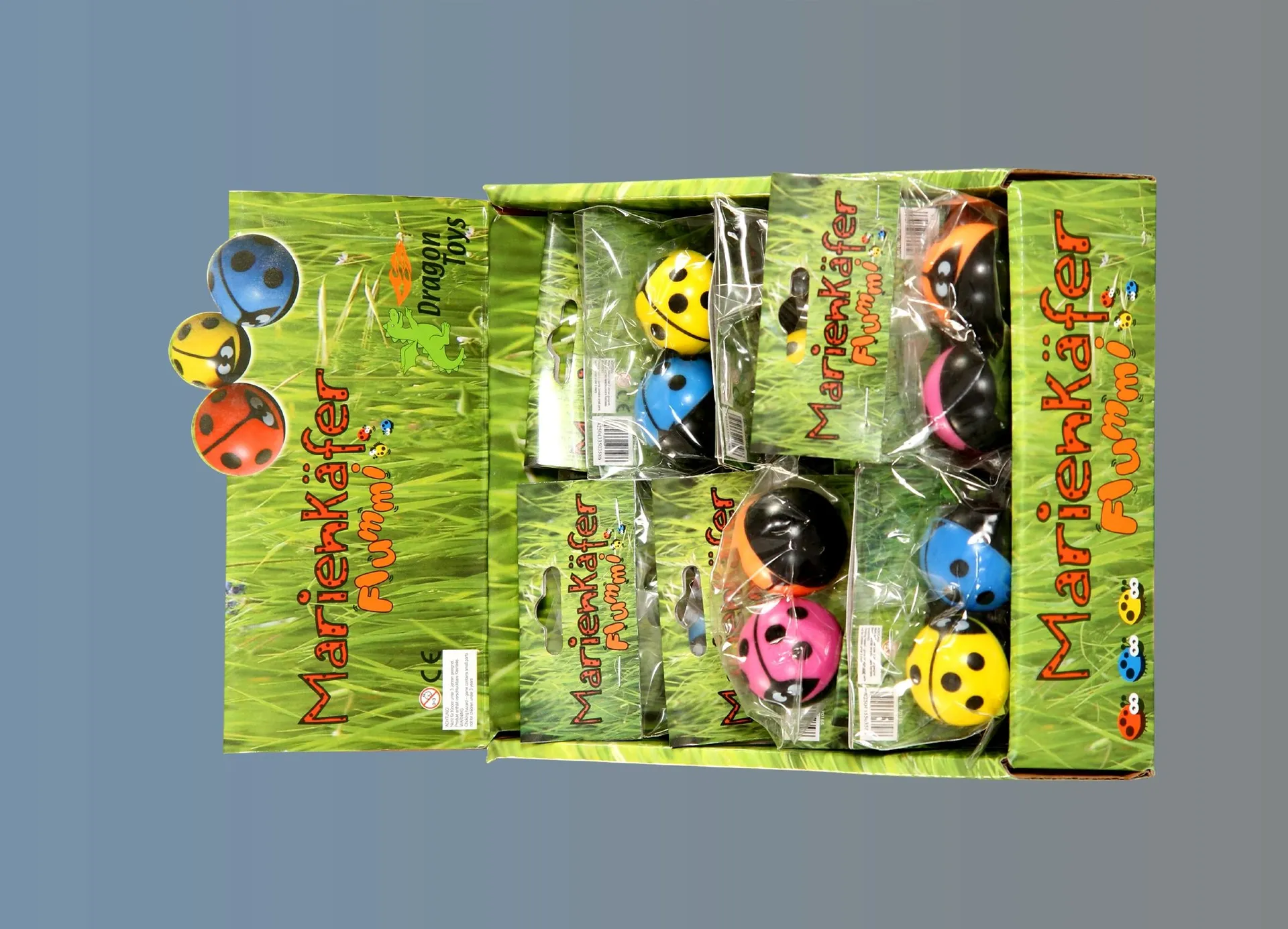 Marienkäfer Flummi 1 Stück | Dragon Toys_70156_