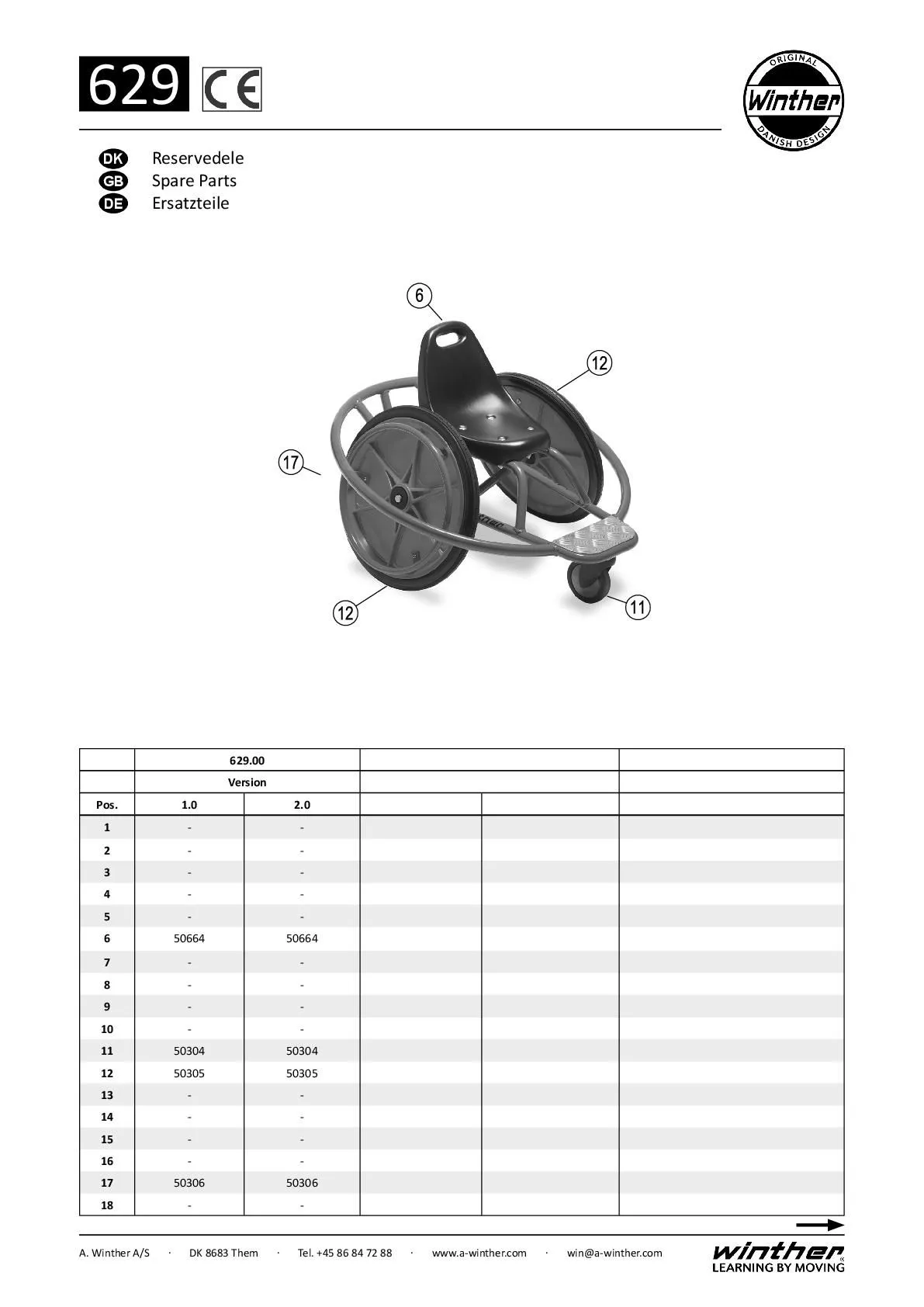 Winther Wheely Rider | Winther_00629V_