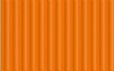 Feinwellpappe, orange
