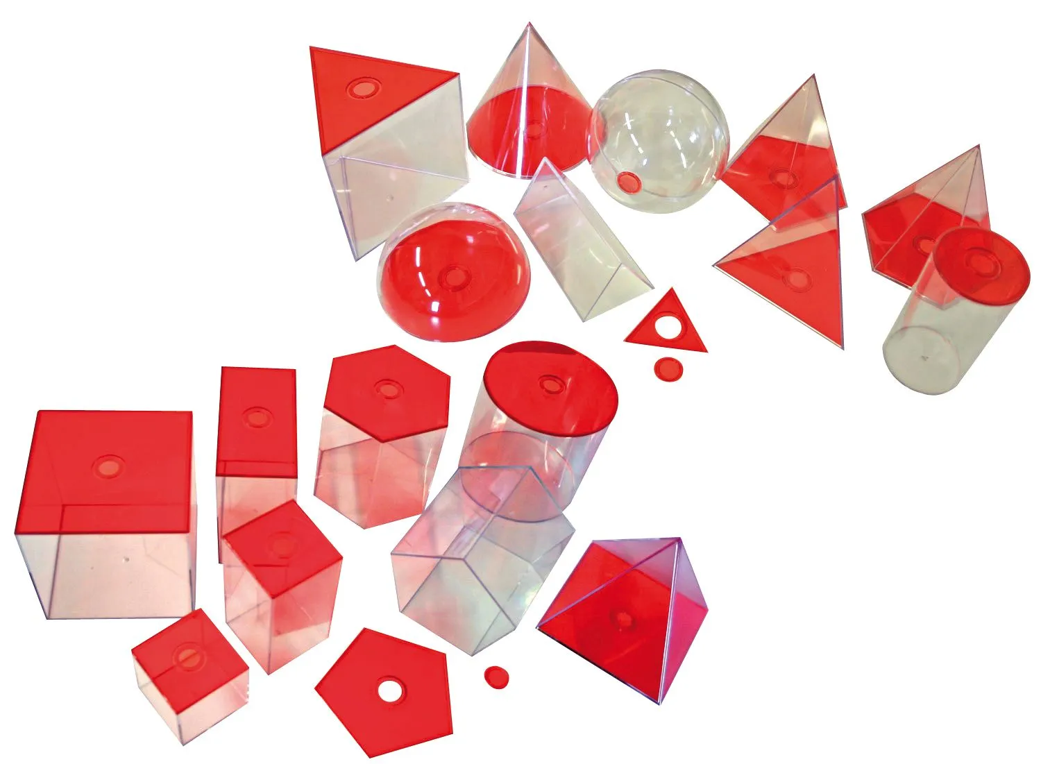 Geometrische Elemente rot_40018_