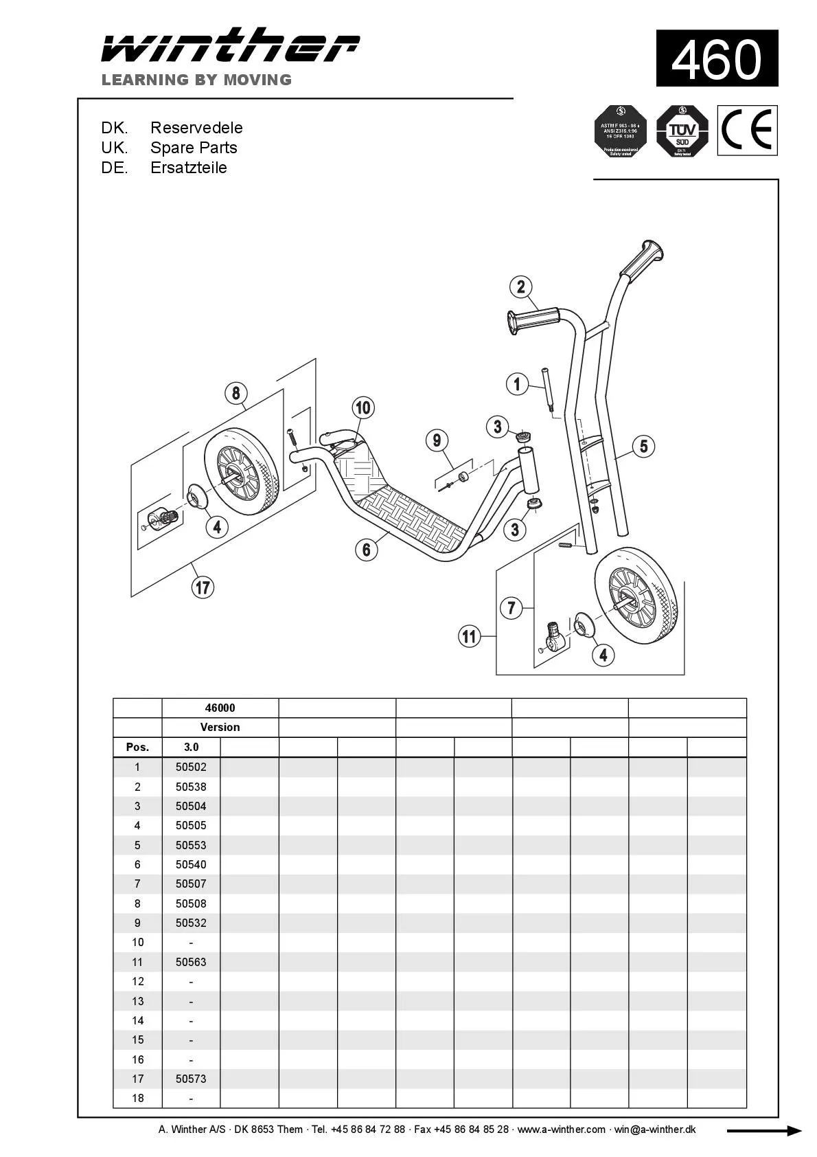 Winther Roller klein | Winther