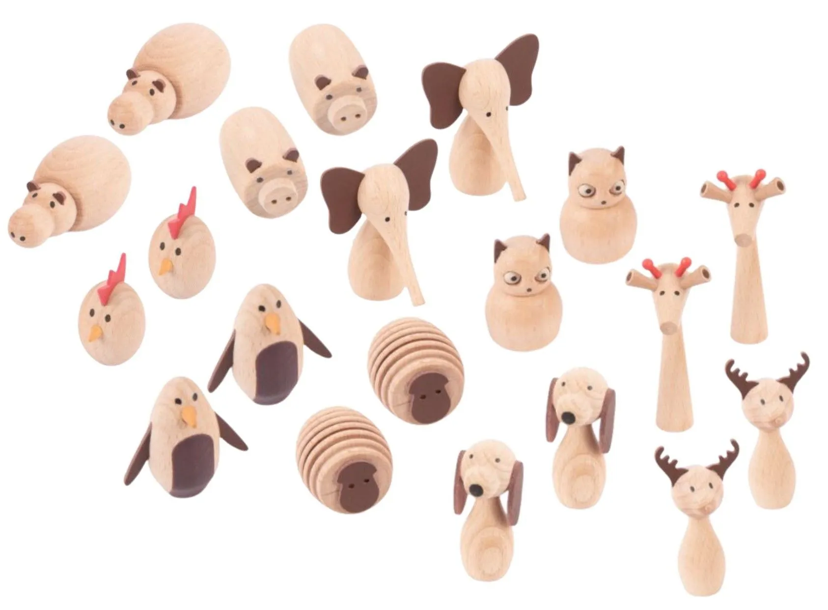 30337-2 Tierfamilie 20er Set