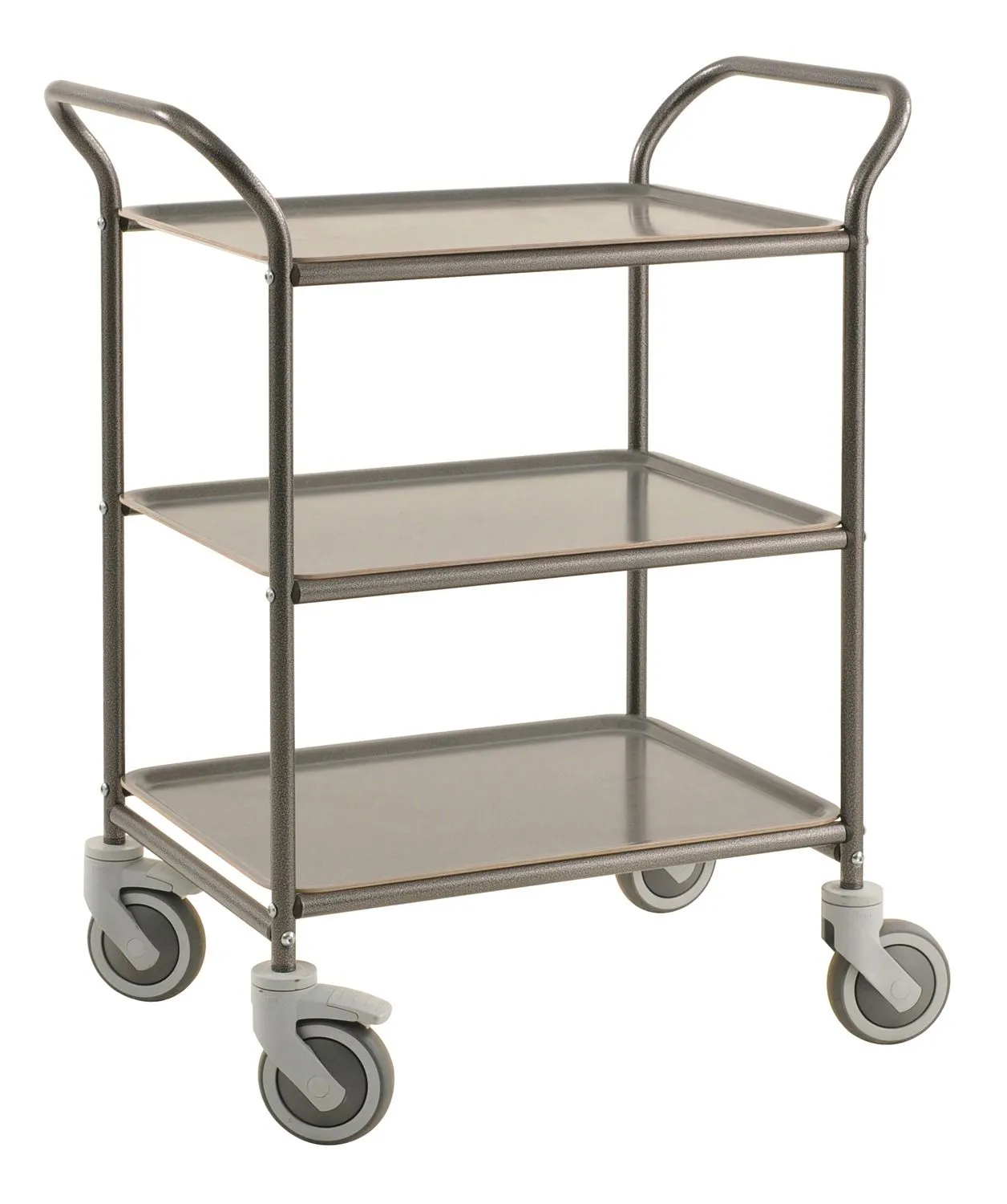 Tablettwagen mit 3 abnehmbaren Tabletts | Kongamek_KM1620-AA_