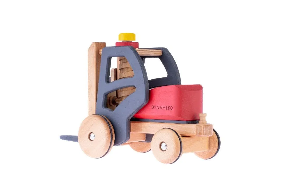 Holzstapler Toni | Holzfahrzeug | Dragon Toys_180596_