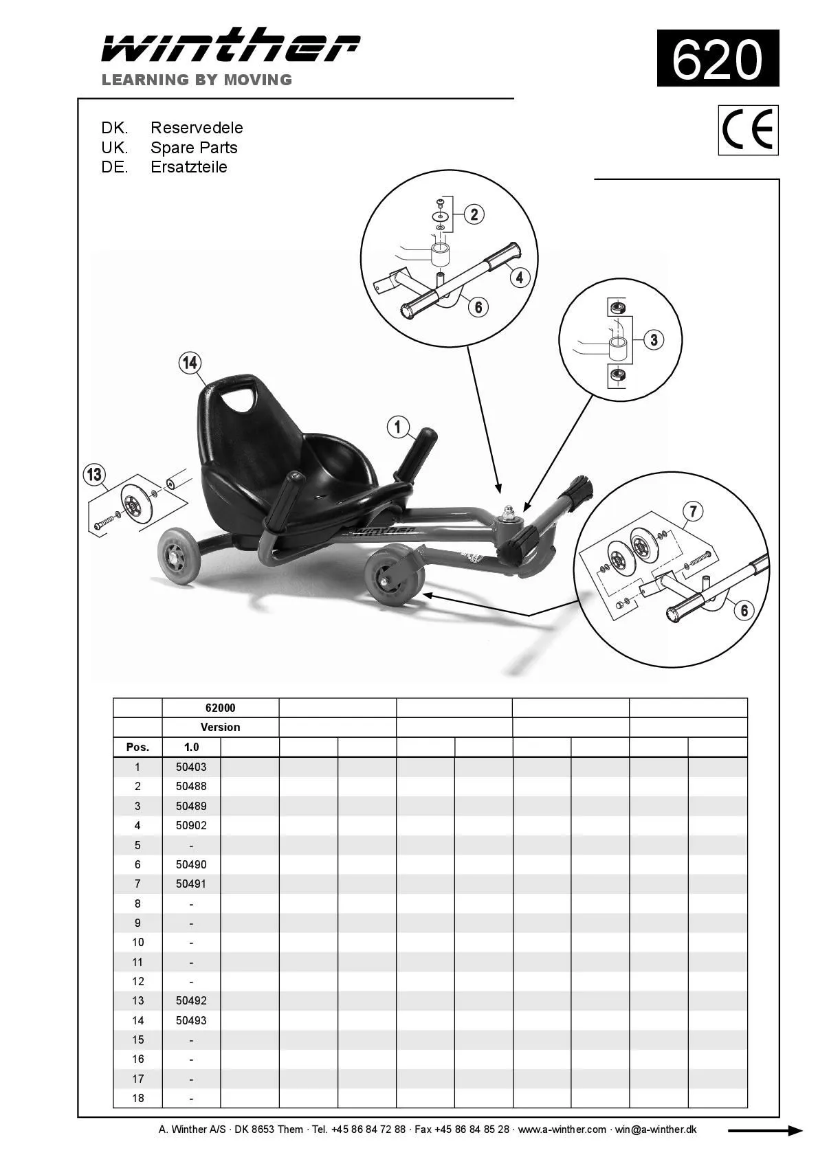 Winther Foot Twister | Winther_00620V_