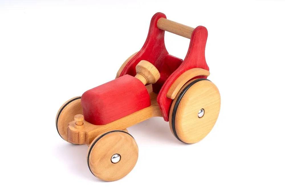180428 Holz Traktor Ferdinand | Holzauto | Dragon Toys