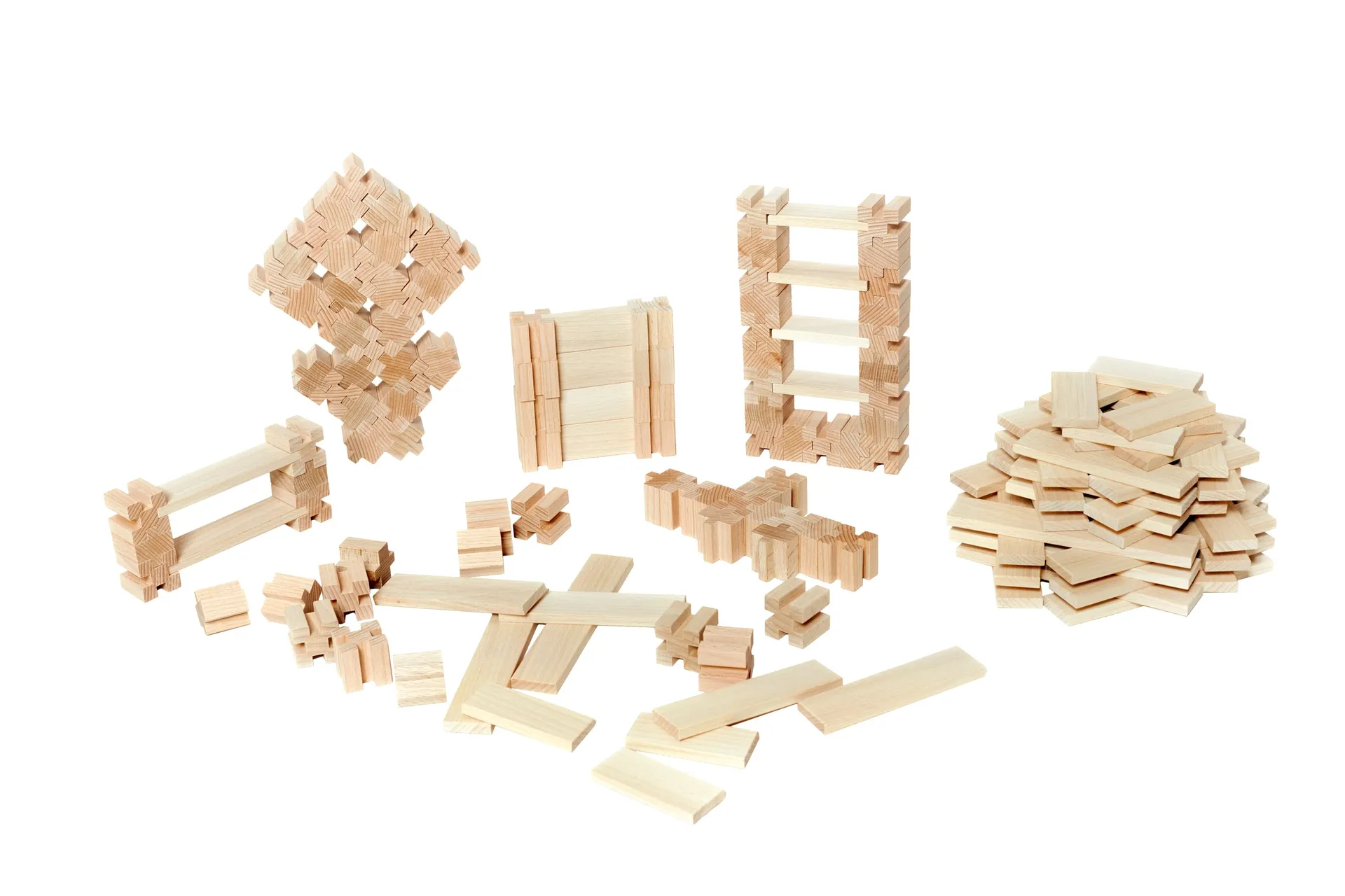 Kreativ Steckbausteine | Holzbausteine_30105_